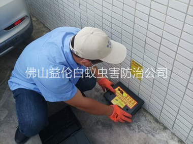 张槎工厂外围安装鼠饵站工程
